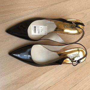 Michael Kors 3 inch patent leather heels